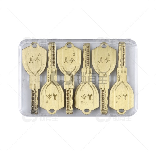 美今 超C级 以色列子母珠AB锁芯 防盗门锁芯  带8把钥匙  