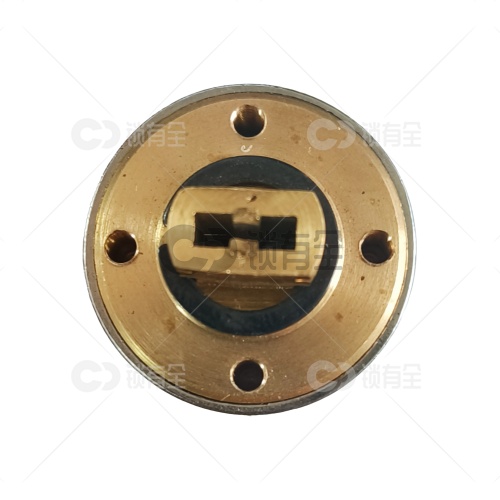 美今十字超C叶片自动锁头 全铜防扭断 老式防盗门锁芯 防盗升级