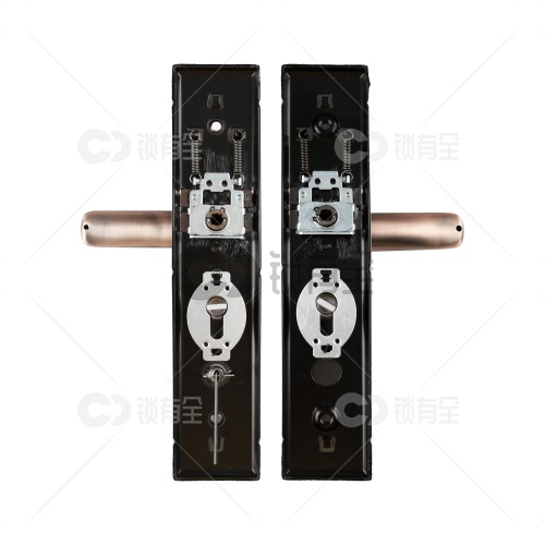 不锈钢面板-009双拉簧多功能拉手-红古铜 防盗门把手拉手执手 防盗门锁拉手 手柄