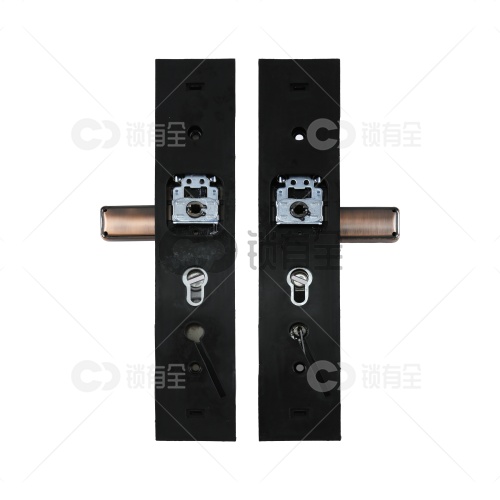 不锈钢面板-019双拉簧多功能拉手-红古铜色 防盗门把手拉手执手 防盗门锁拉手 手柄