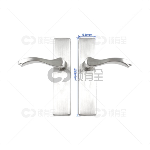 CH819高端不锈钢室内门拉手-白色  现货批发