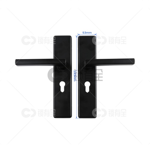 CH817高端不锈钢室内门拉手-黑色 现货批发