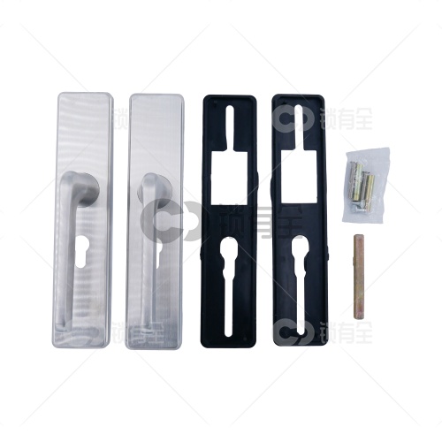 新款双拉簧室内门拉手719-银色-不锈钢   现货批发