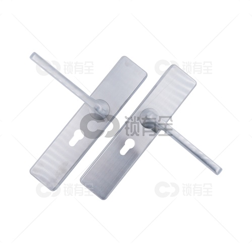 新款双拉簧室内门拉手719-银色-不锈钢   现货批发