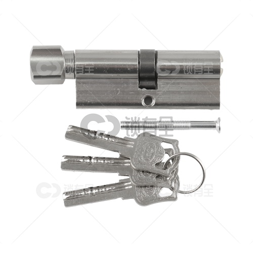 CH室内门卧室门小70锁芯 铝包芯 3把铁钥匙 安全耐用