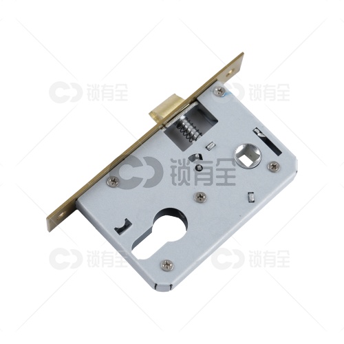 室内门小50铜锁体-带杆-带反提  木门房门卧室门家用通用