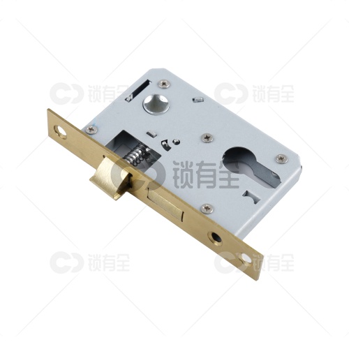 室内门小50铜锁体-带杆-带反提  木门房门卧室门家用通用