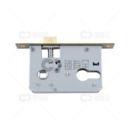 室内门小50铜锁体-带杆-带反提  木门房门卧室门家用通用