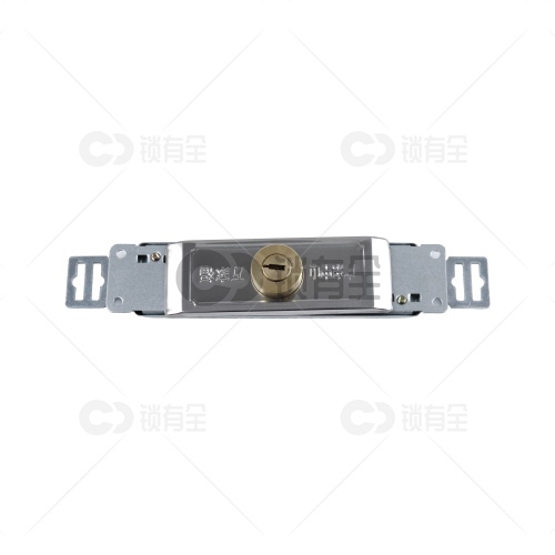 英皇中开内锐叶片钥匙卷闸门一体锁