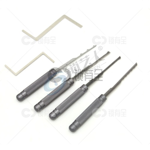 黑无敌假半圆工具 卡巴锁/月牙锁 锁匠专用工具 HUK终结改进版