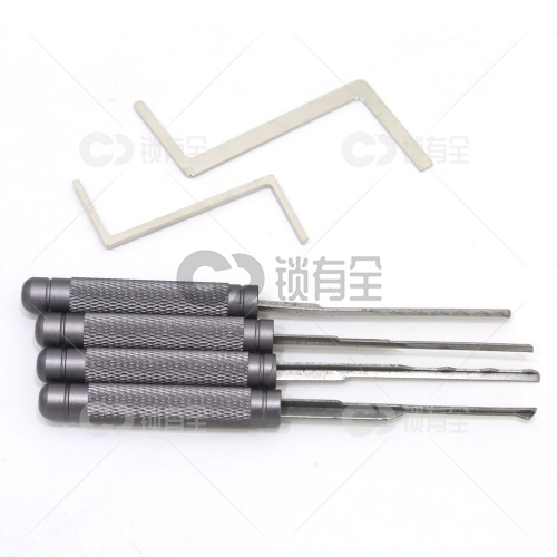 黑无敌假半圆工具 卡巴锁/月牙锁 锁匠专用工具 HUK终结改进版