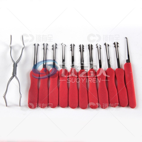 HUK新款不锈钢剪刀快手12件套 胡氏精诚剪刀快手 