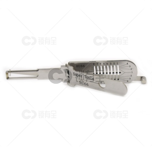 丘比特HU66大众汽车锁读齿开启二合一
