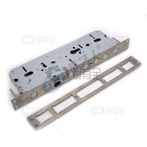 指纹锁大霸王锁体 388*40 双活双快 防盗门智能锁锁体