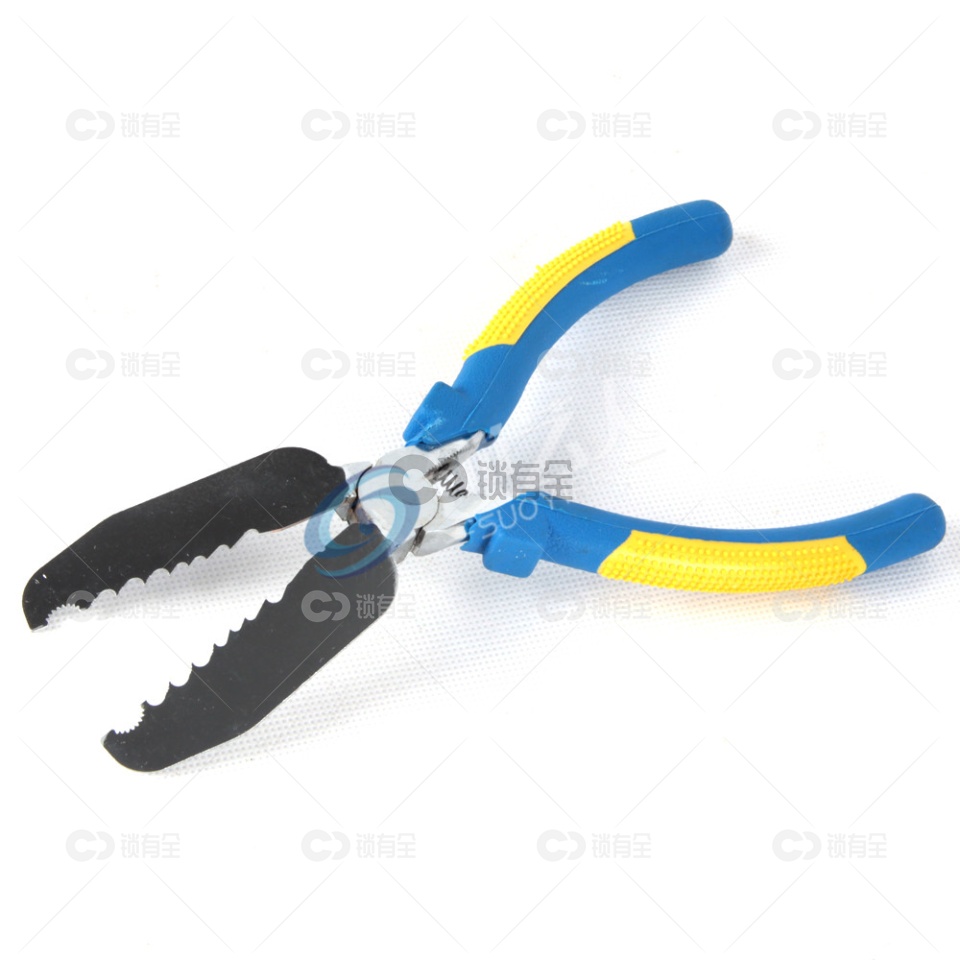 百诚精拆面板钳子最新黄色手柄款