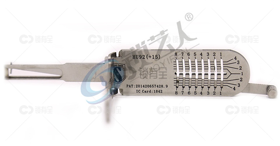 丘比特 二合一 HU92 定位开 李氏定位开 李氏读齿器 新宝马 七系宝马 陆虎