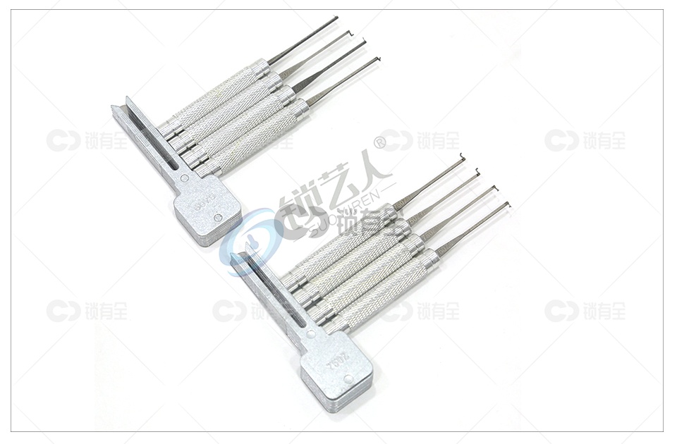 叶片锁定位读齿神钩工具 6075 750Z 叶片边柱锁测配工具