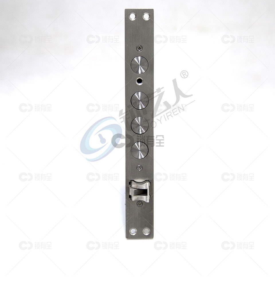 标准扁柱锁体 多功能防盗不锈钢指纹锁体标准圆柱锁体